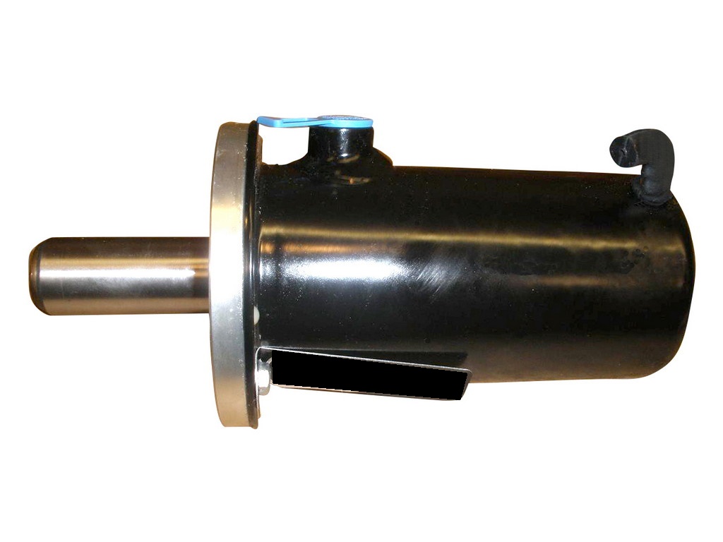 Locking cylinder for self tracking axle SAF