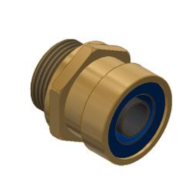 Straight connector d15x1,5-m22x1,5