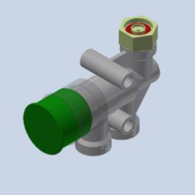 Losklep groene knop filter ontl. m16x1.5