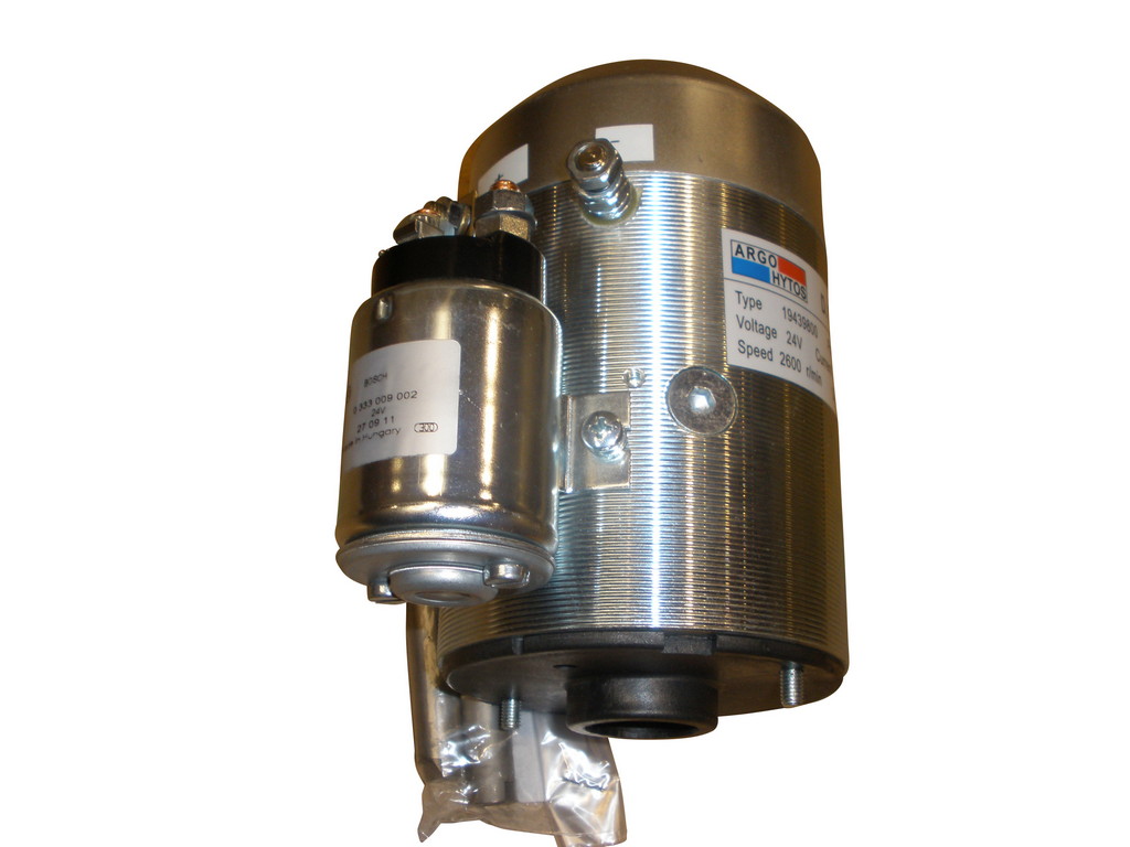 E-motor 2kW/24V with relay
