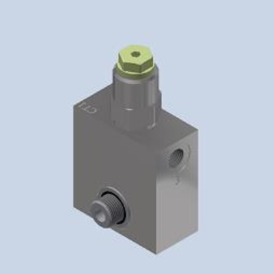 Single overcentre valve