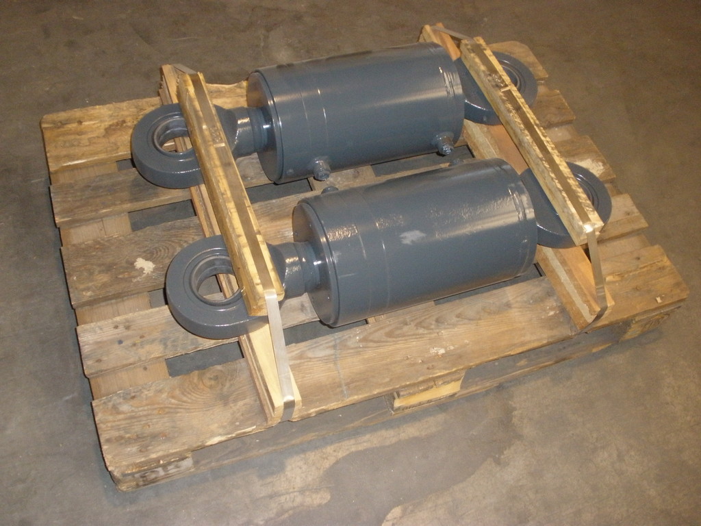 Hydr.cylinder daxd80-160 bearing/bearing ral7016