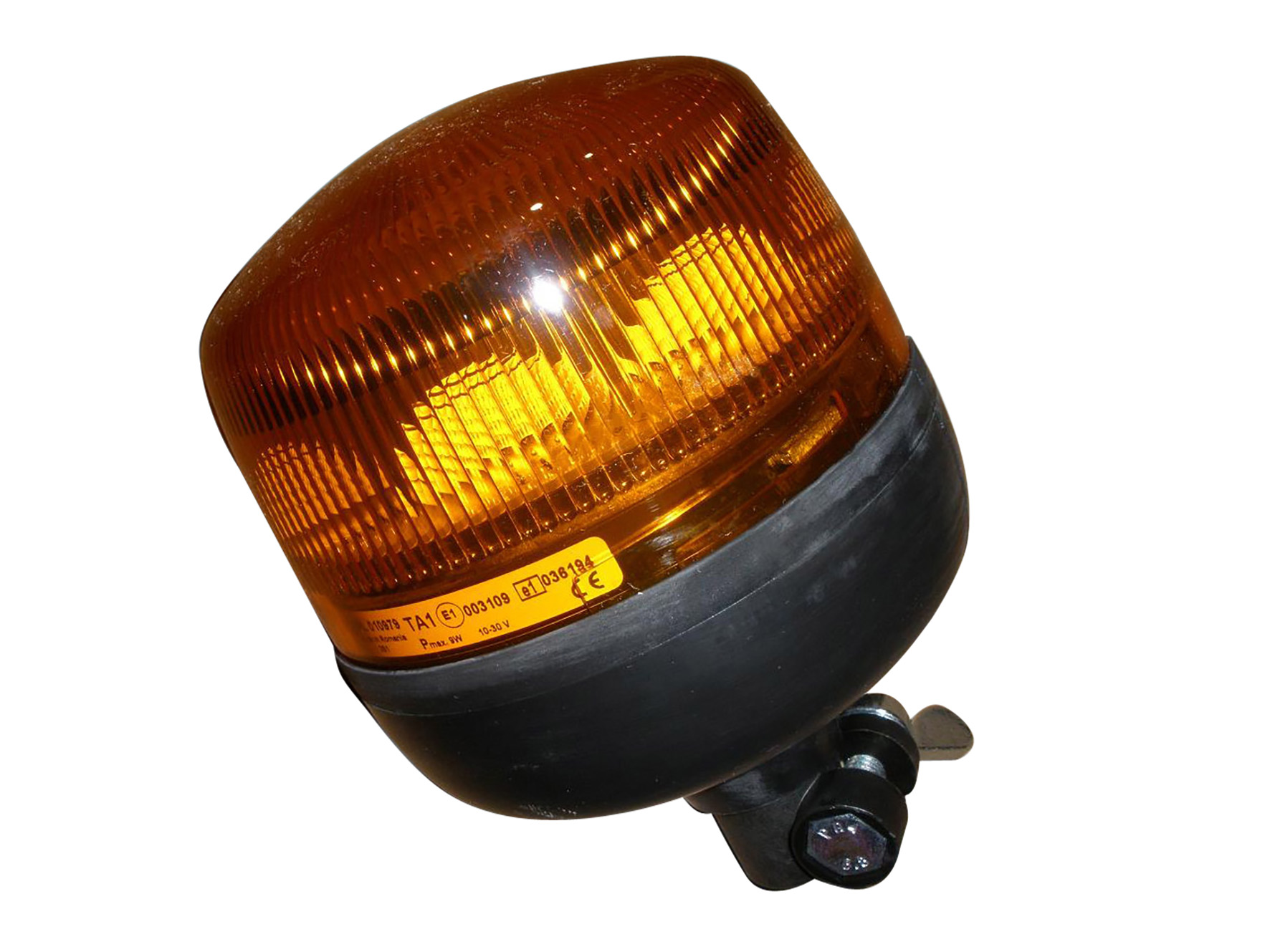 Flashing beacon amber LED