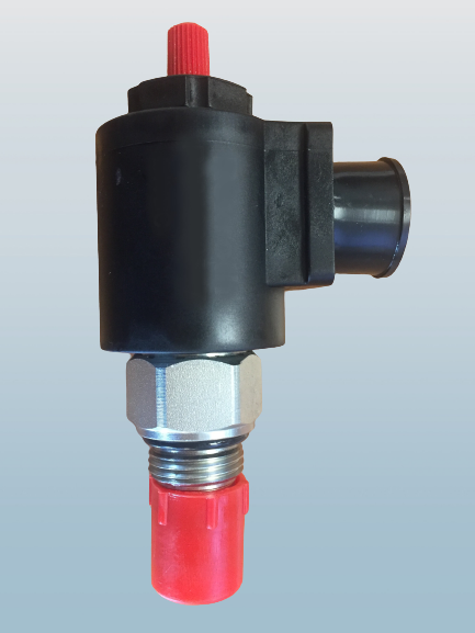 Shut-off valve y EL 2/2 complete with solenoid