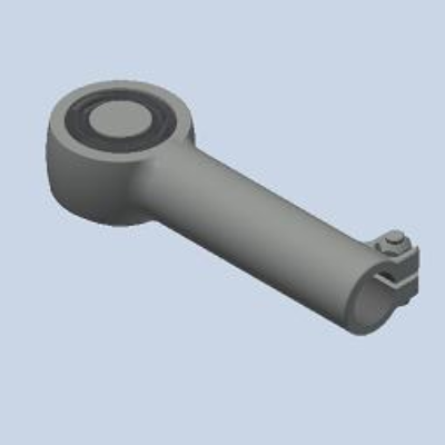 Ball joint Right thread GE40-DO, maintenance-free