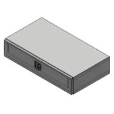 Toolbox drawer INOX L1250xd700xh2701250x700x270, stainless, drawer